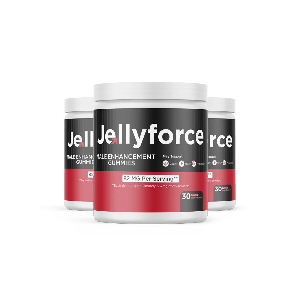 Jelly Force men's vitality gummies three-bottle pack